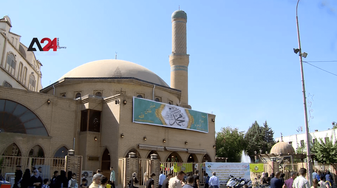 العراق – أجواء الاحتفالات بعيد المولد النبوي في أربيل