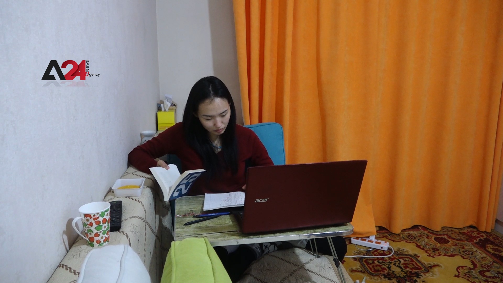 منغوليا – طلاب الثانوية يؤكدون فعالية الدراسة عبر الإنترنت