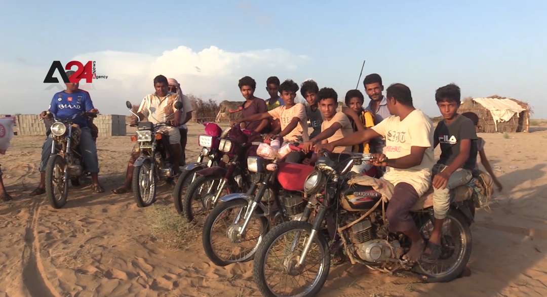 Yemen - Many Makes Their Living through Motorcycles in Hajjah Governorate