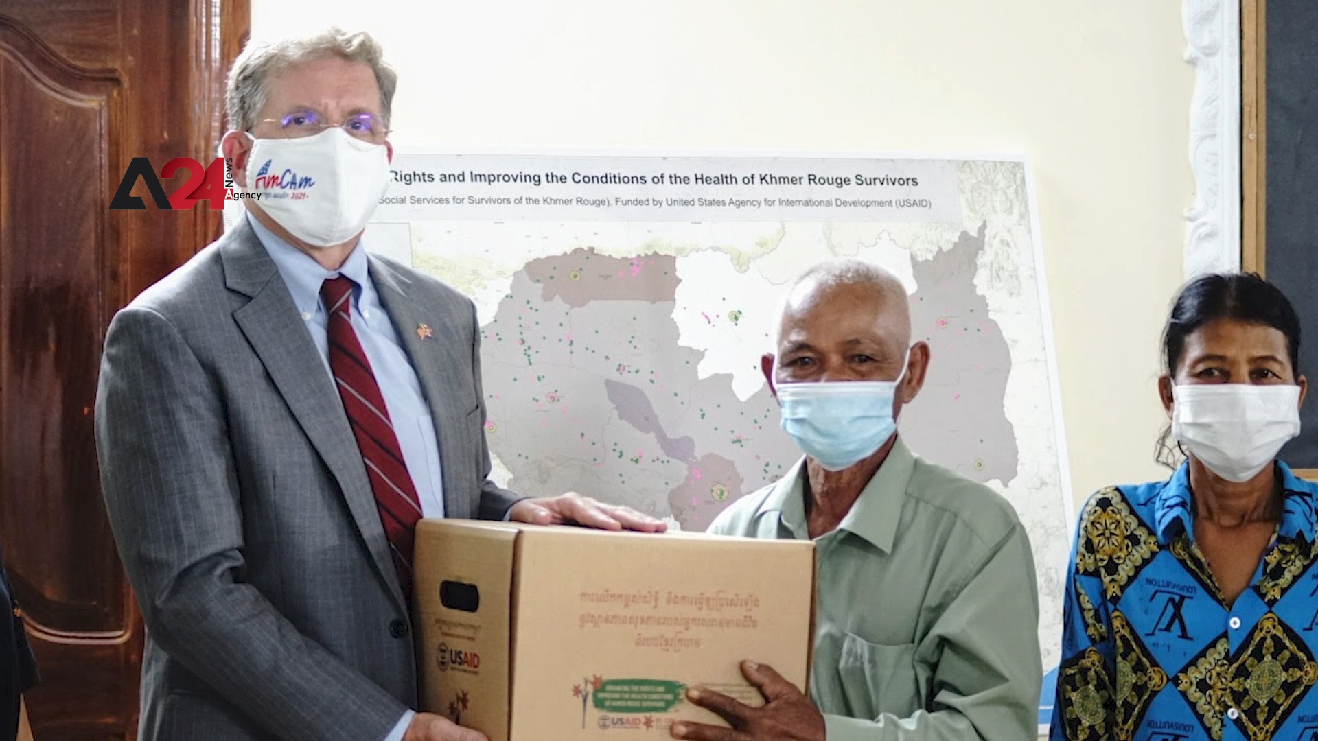كمبوديا - الوكالة الأمريكية للتنمية مساعدة إضافية بقيمة 5 ملايين دولار للناجين من نظام الخمير الحمر