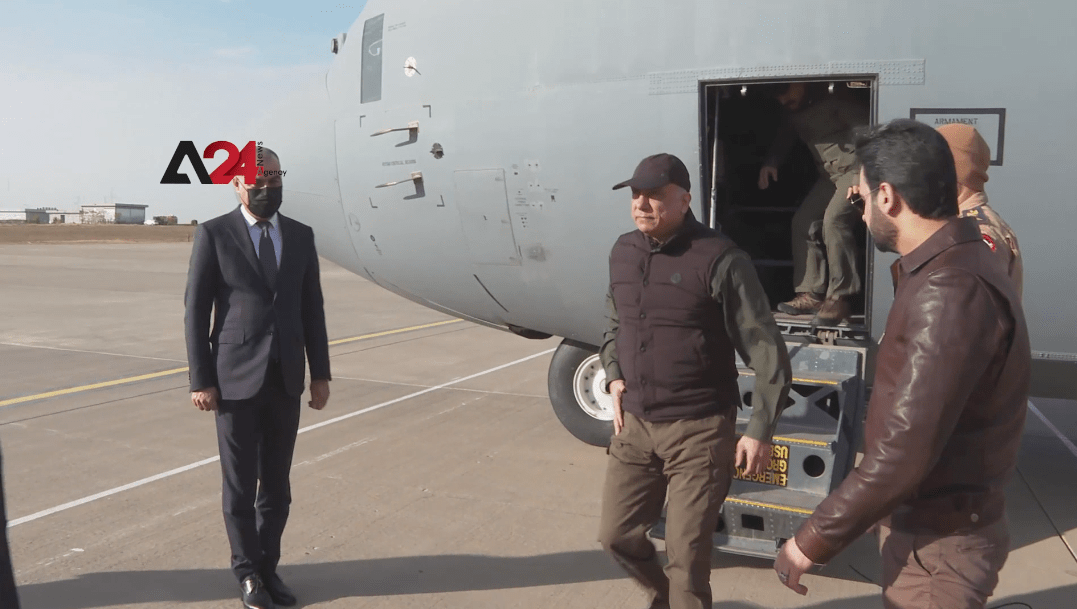 Iraq- Al-Kadhimi Arrives in Erbil to Supervise A Military Operation Against ISIS