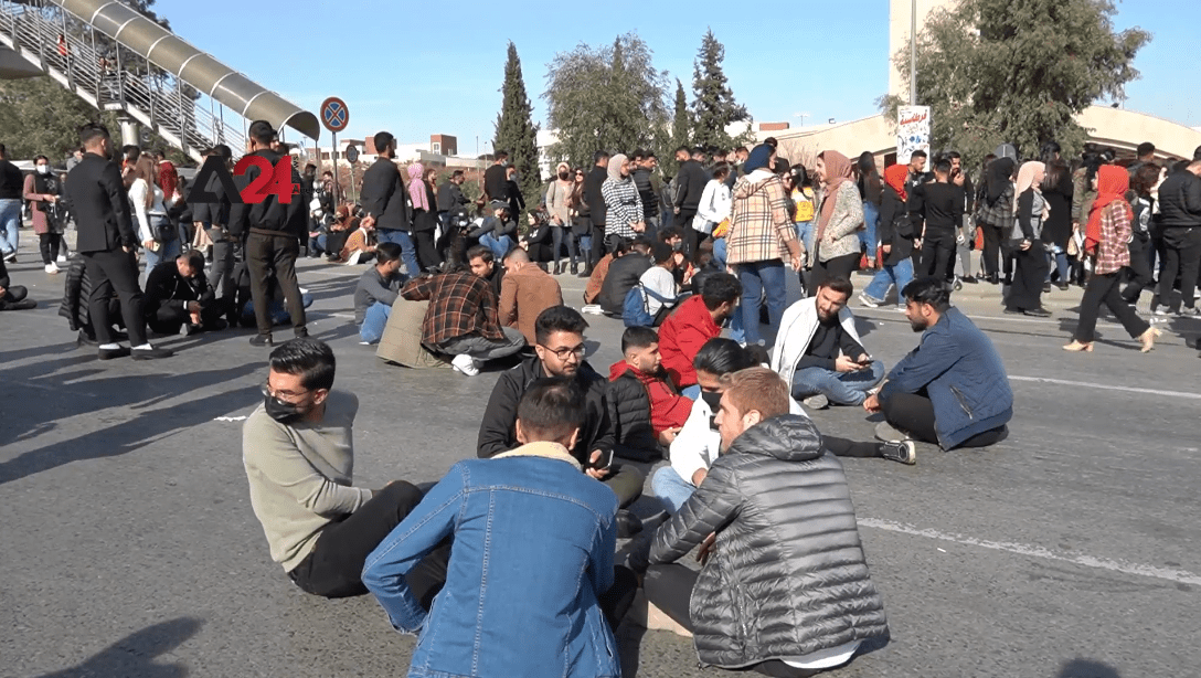 Iraq- For Two Weeks in a Row, University Students in Sulaymaniyah Continue to Protest