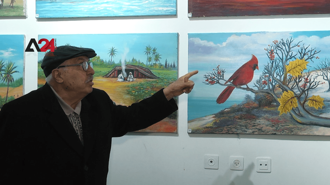 Palestine – Gazan artist continues in his hobby for 60 years