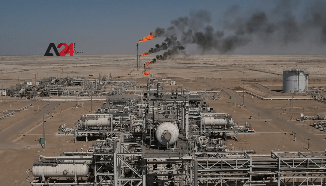 العراق- وزير النفط العراقي يدشن مشاريع نفطية في حقل مجنون بالبصرة