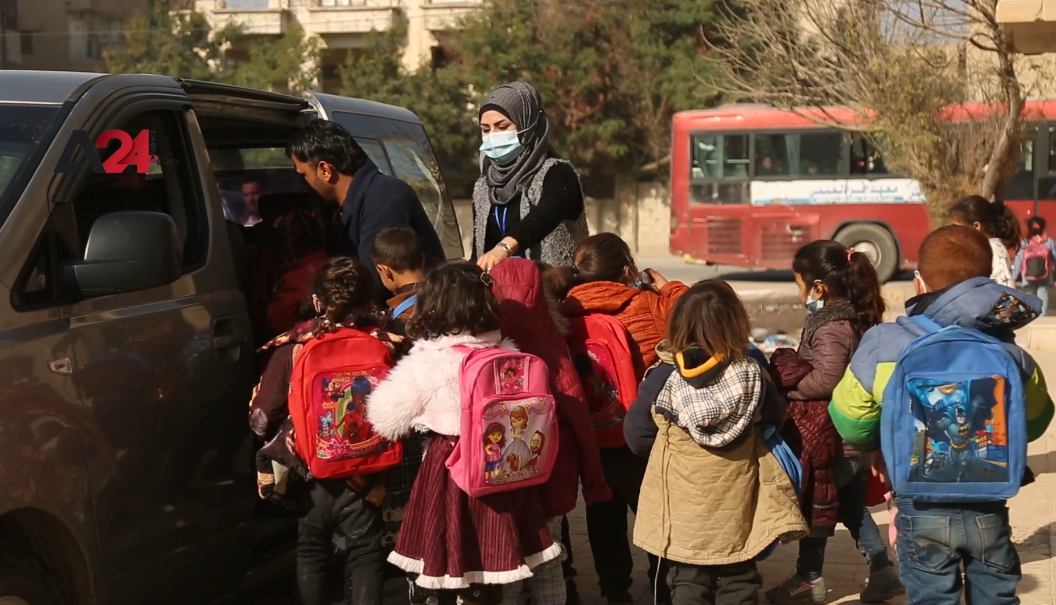 سوريا- جهود تطوعية لمساعدة الأطفال الأيتام والمشردين في الرقة