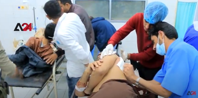 اليمن- مقتل وإصابة 28 مدنياً بقصف صاروخي للحوثيين على مأرب