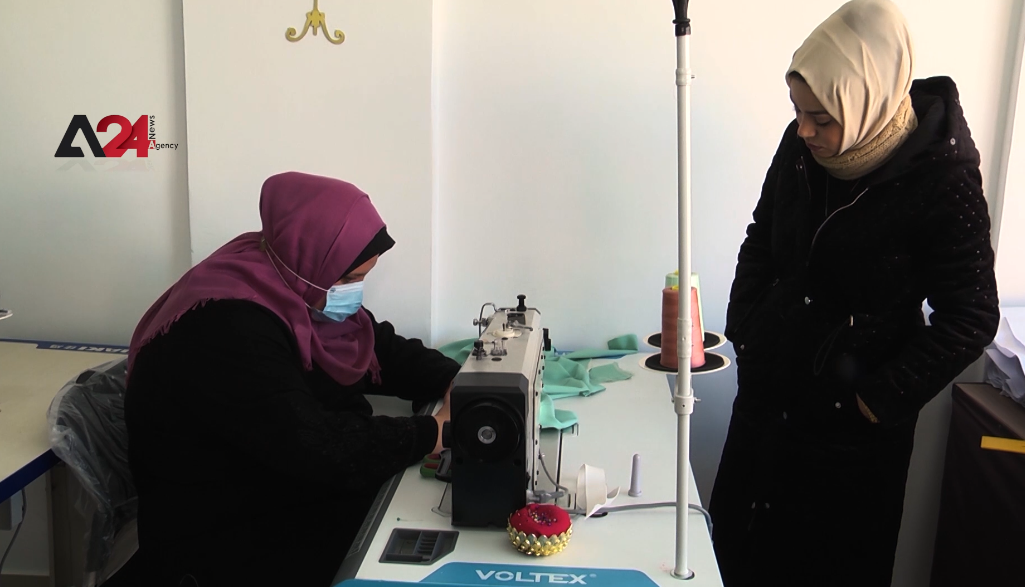 فلسطين – افتتاح أول مركز لتعليم وتصميم الأزياء في قطاع غزة