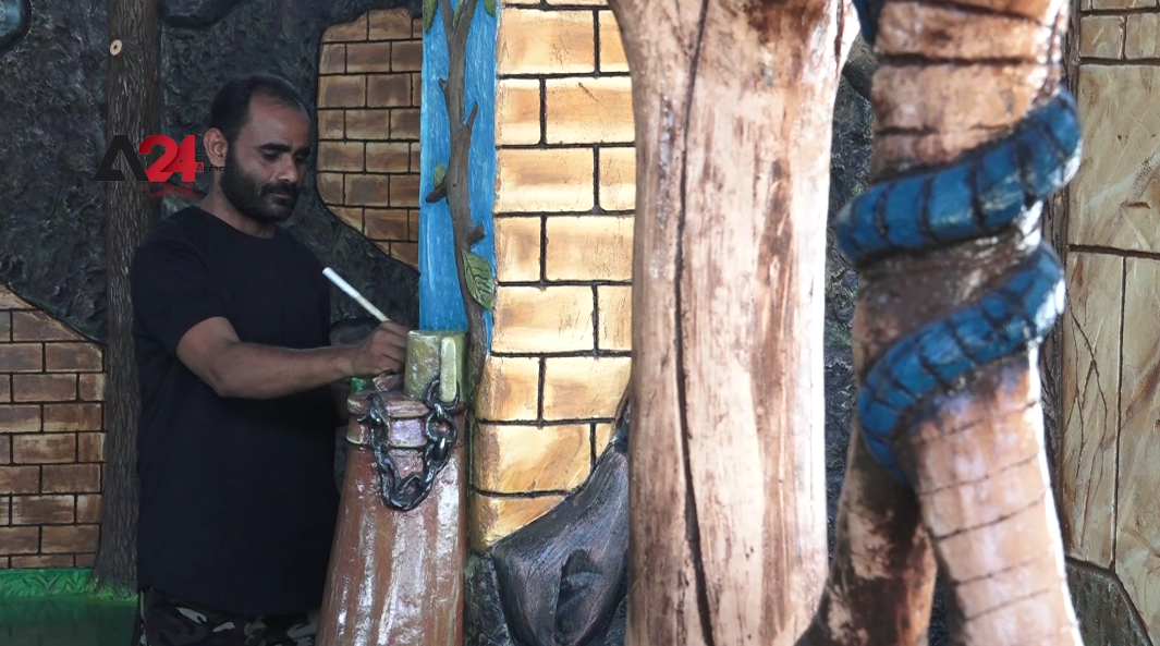 Yemen- A Yemeni Artist Transforms Rooftops into a Pieces of Art in Aden