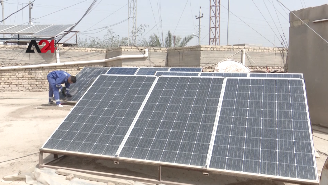 Iraq –Iraqi guy supplies his home with renewable energy