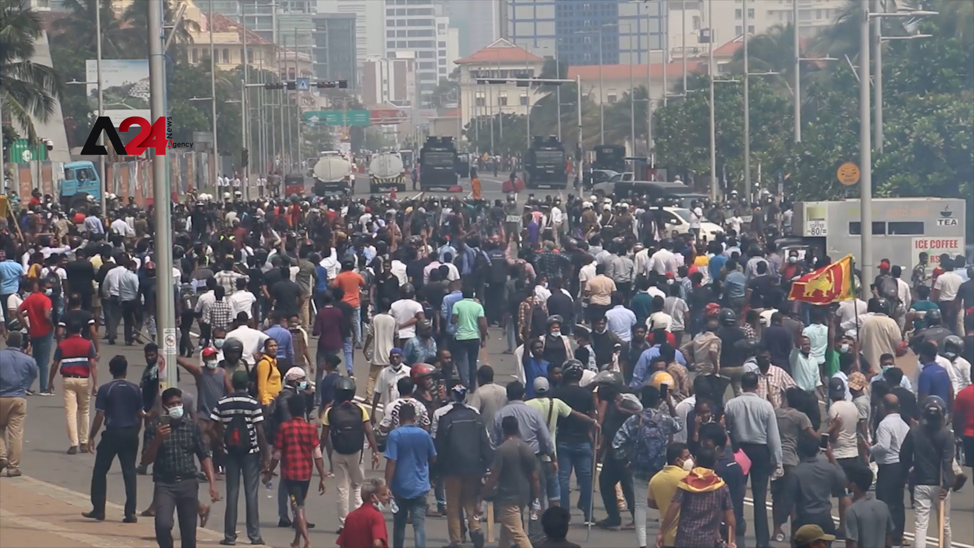 Sri Lanka - Sri Lanka issues shoot-on-sight order to quell unrest