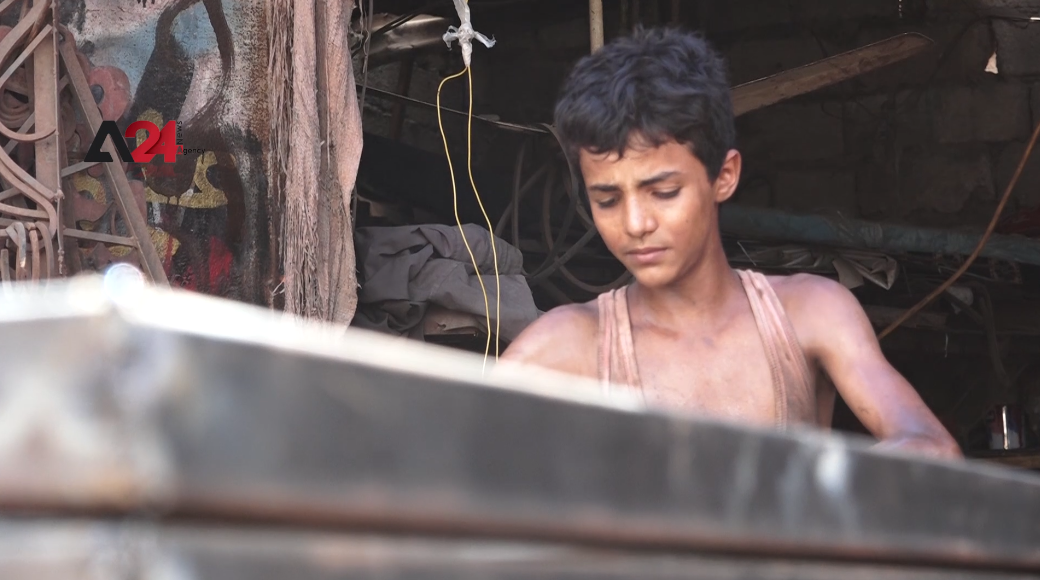 Yemen-Child Labour rises sharply in Aden amid severe economic conditions