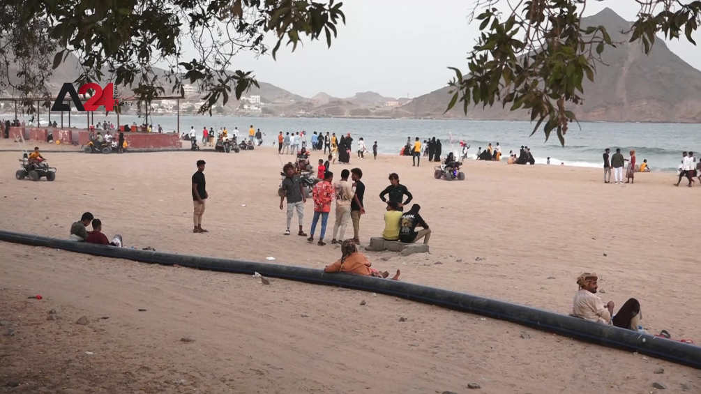 Yemen – Civilians enjoy Yemen’s ceasefire at the coast