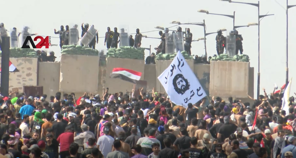 Iraq – Tishreen crowds flock to Tahrir Square amid strict security measures